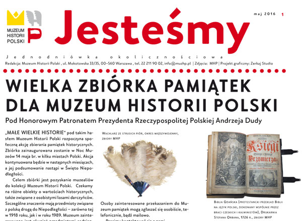 „Małe Wielkie Historie” – Biblioteka Publiczna w Kalwarii pomaga Muzeum Historii Polski w Warszawie