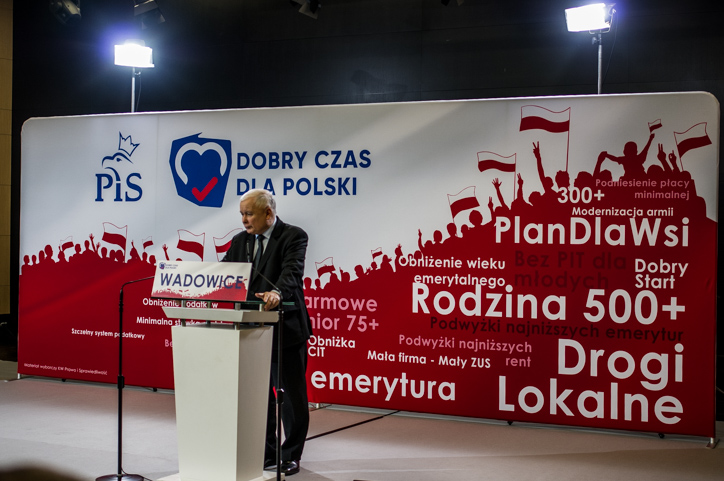 W sobotę w Wadowicach odbył się kongres wyborczy PiS na którym gościł Jarosław Kaczyński