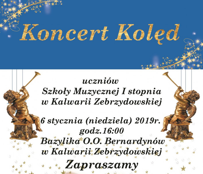 Koncert kolęd uczniów Szkoły Muzycznej w Kalwarii Zebrzydowskiej