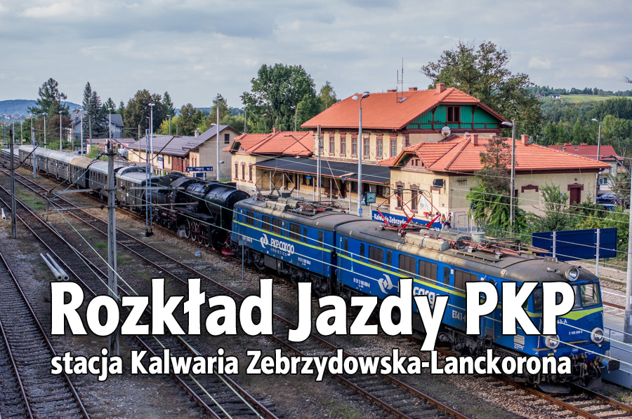 Rozkład jazdy PKP ze stacji Kalwaria Zebrzydowska-Lanckorona
