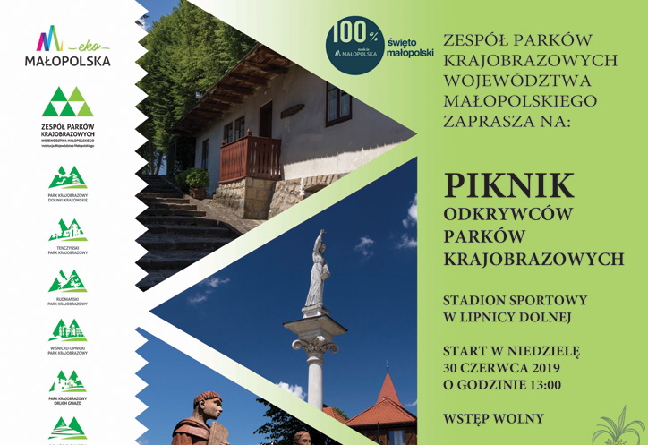 Zapraszamy na piknik Zespołu Parków Krajobrazowych Województwa Małopolskiego