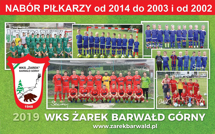 Wielki nabór do drużyny – szkoleniowcy do WKS Żarka poszukują dzieci, juniorów oraz seniorów do drużyn piłkarskich