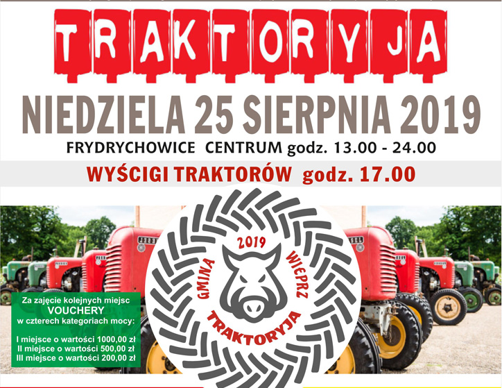 Wieprzańska Traktoryja już niedługo odbędzie się we Frydrychowicach