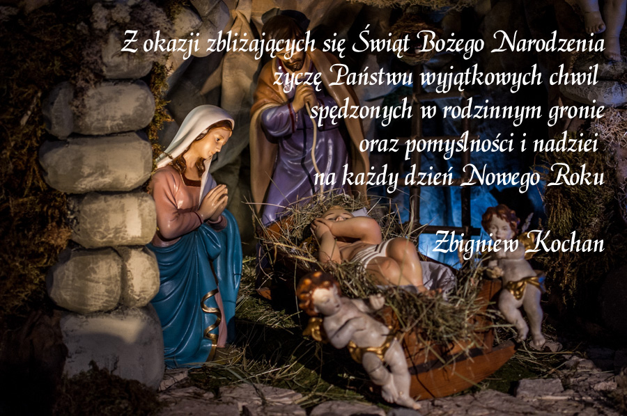 Życzenia Świąteczne – Zbigniew Kochan