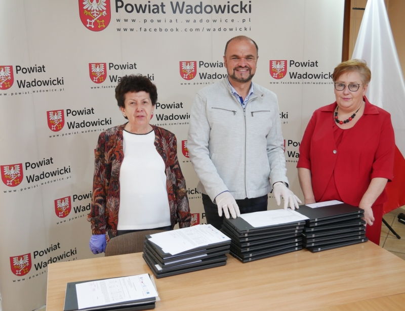 100 tysięcy złotych na komputery pozyskał Powiat Wadowicki, sprzęt trafił także do Kalwarii