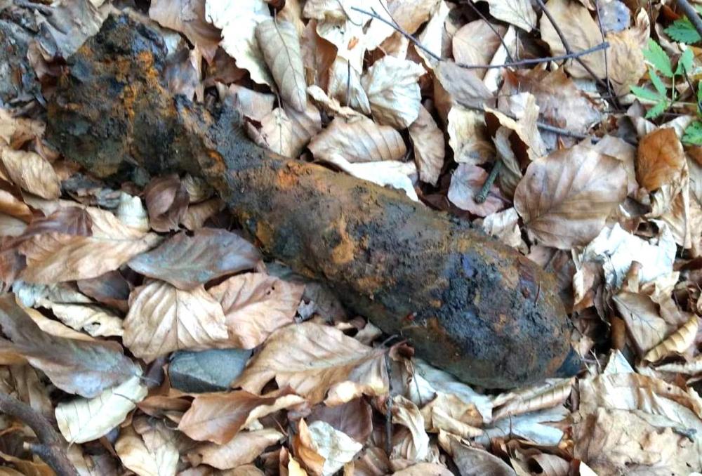 W okolicach Kalwarii znaleziono niewybuch z czasów II wojny światowej