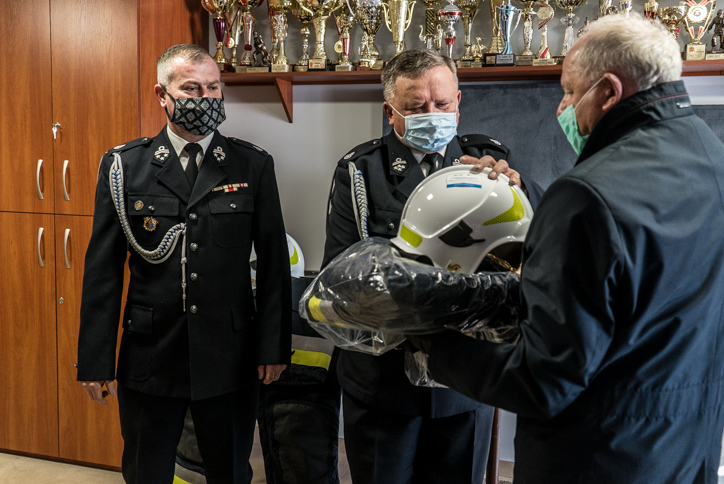 Strażacy z Przytkowic otrzymali nowy sprzęt