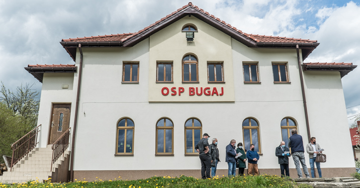 Rozpoczęto przebudowę remizy OSP w Bugaju