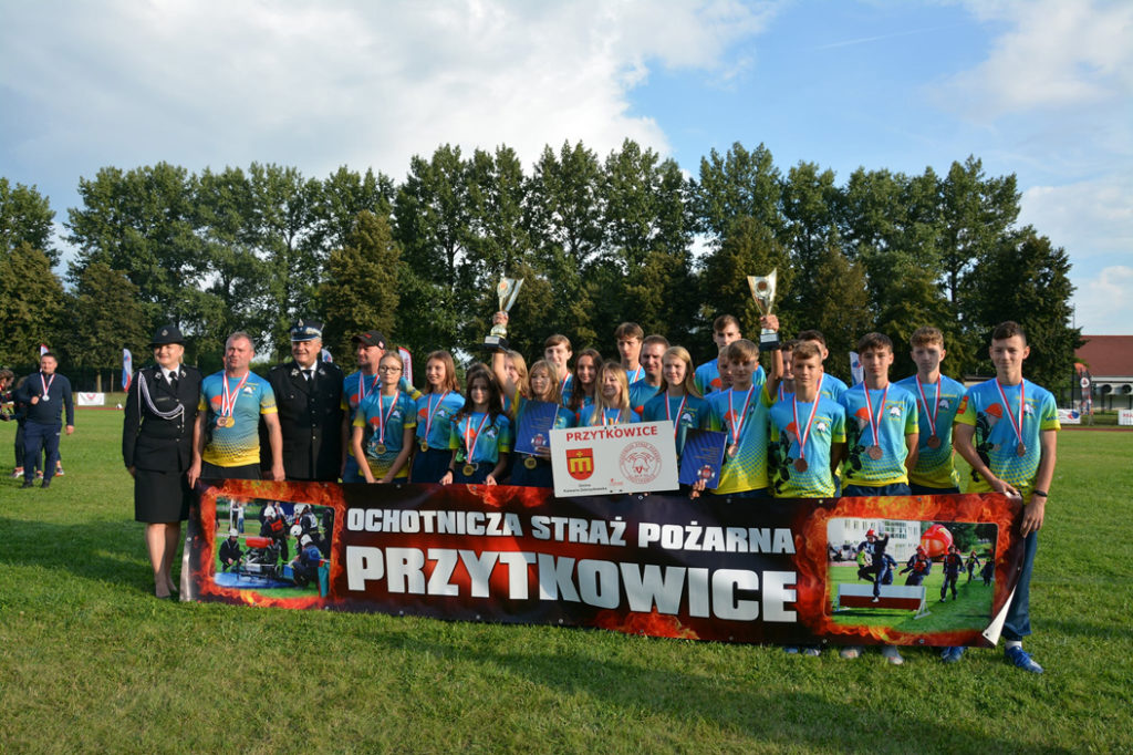 Młodzieżowa Drużyna Pożarnicza z OSP w Przytkowicach zdobyła Mistrzostwo Polski