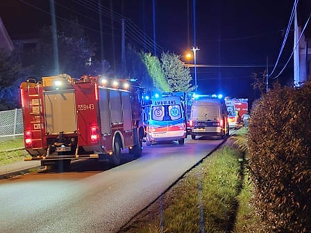 Tragiczny wypadek w Barwałdzie Górnym koło remizy – doszło do zderzenia motocykla z samochodem osobowym