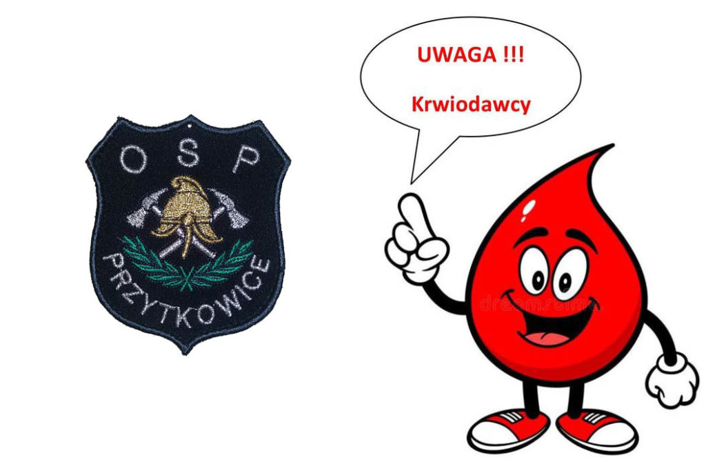 W niedzielę odbędzie się Akcja Krwiodawstwa w Remizie OSP w Przytkowicach