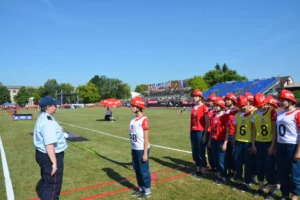 Wspaniały występ dziewczęcej drużyny MDP OSP Przytkowice na Olimpiadzie Strażackiej