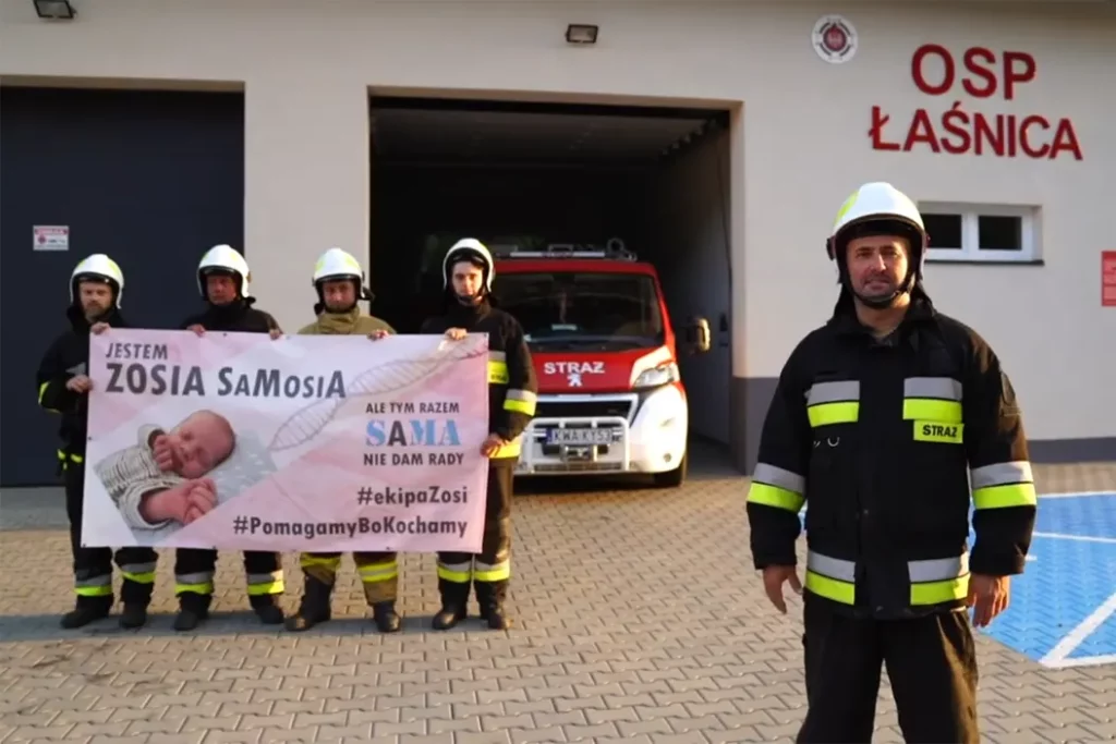 Strażacy z Łaśnicy zabierają Zosię na najwyższy szczyt Polski – na Rysy