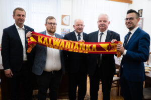 Wiceminister Sportu i Turystyki Jacek Osuch odwiedził Kalwarię Zebrzydowską