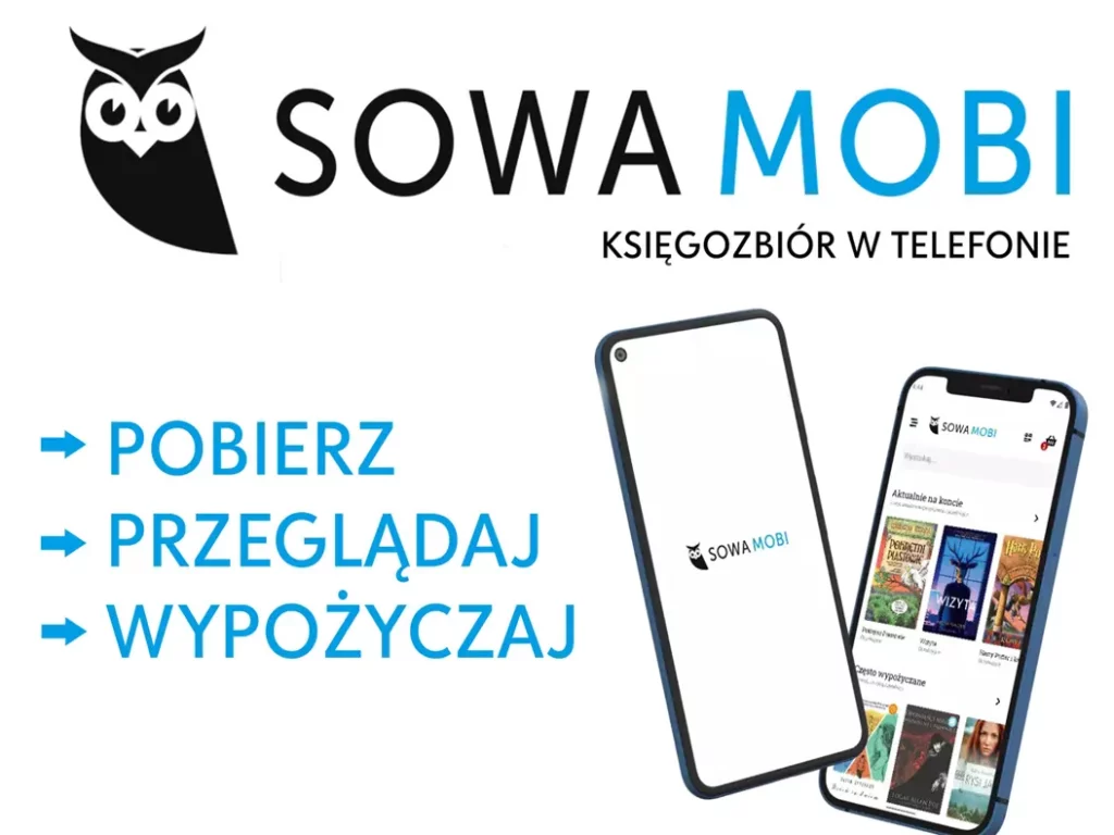 Aplikacja mobilna SOWA MOBI już dostępna w Bibliotece Publicznej w Kalwarii Zebrzydowskie