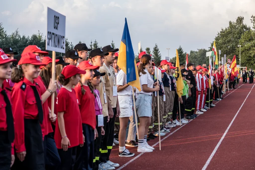 W dniu wczorajszym oficjalnie otwarte Ogólnopolskie Zawody Sportowo-Pożarnicze w Kalwarii Zebrzydowskiej