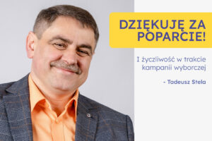 Oficjalne wyniki II tury wyborów na Burmistrza Kalwarii Zebrzydowskiej zwycięzcą Tadeusz Stela