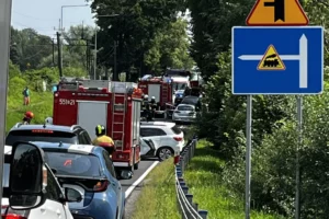 Niebezpieczny wypadek w Barwałdzie