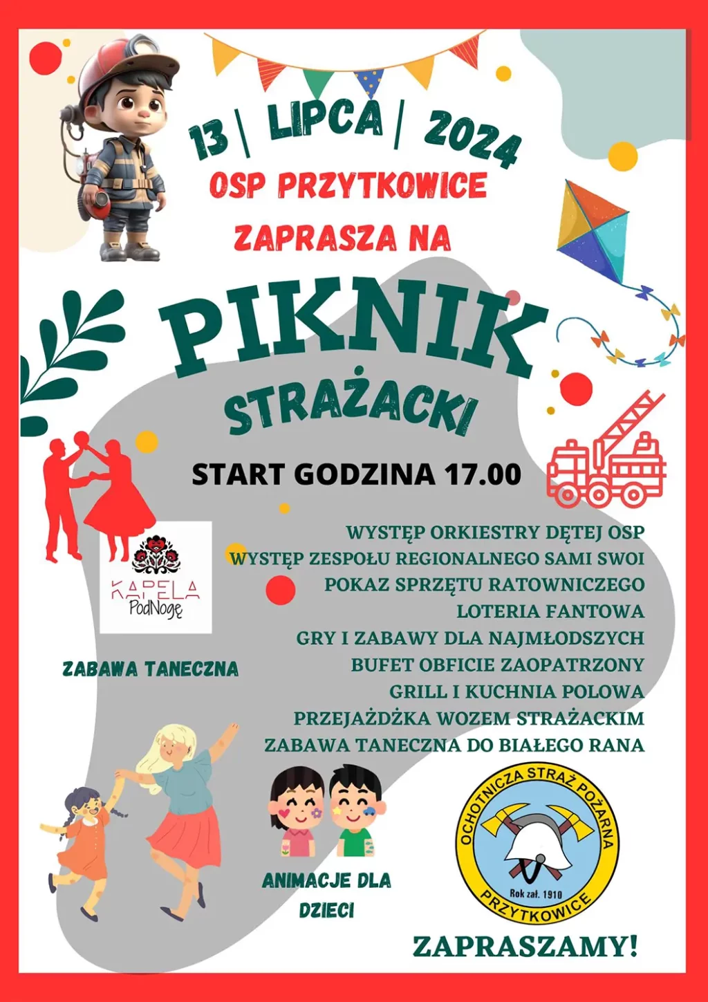 Piknik Strażacki w Przytkowicach