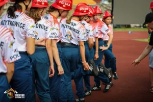 Najlepsza w Polsce dziewczęca drużyna MDP z Przytkowic dotarła już do Borgo Valsugana na Międzynarodową Olimpiadę Młodzieżowych Drużyn Pożarniczych