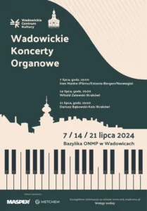 Wadowickie Koncerty Organowe - Dariusz Bąkowski-Kois @ Bazylika Ofiarowania NMP
