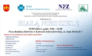 Biała niedziela, czyli bezpłatne konsultacje lekarskie w Kalwarii Zebrzydowskiej @ SP ZOZ, Al. Jana Pawła II 7