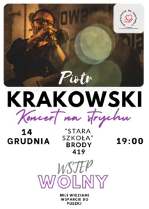 Koncert Multiinstrumentalisty Piotra Krakowskiego "na strychu" @ Stara Szkoła, Brody 419