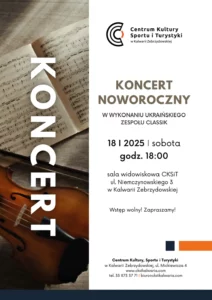 Koncert Noworoczny z zespołem Classik @ Sala Widowiskowa CKSiT, Niemczynowksiego 3