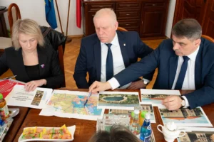 Wicemarszałek Województwa Małopolskiego Ryszard Pagacz z wizytą w Kalwarii Zebrzydowskiej
