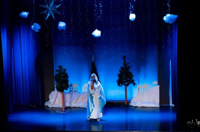 Historia Cudownej Nocy – Przedstawienie Grupy Teatralnej przy ZS 1 w Kalwarii Zebrzydowskiej – 11 stycznia 2026 r. – fot. Andrzej Famielec-09207