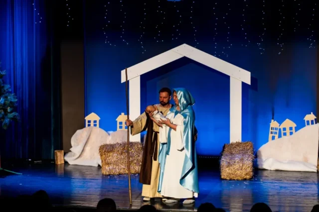 Historia Cudownej Nocy – Przedstawienie Grupy Teatralnej przy ZS 1 w Kalwarii Zebrzydowskiej – 11 stycznia 2026 r. – fot. Andrzej Famielec-09230